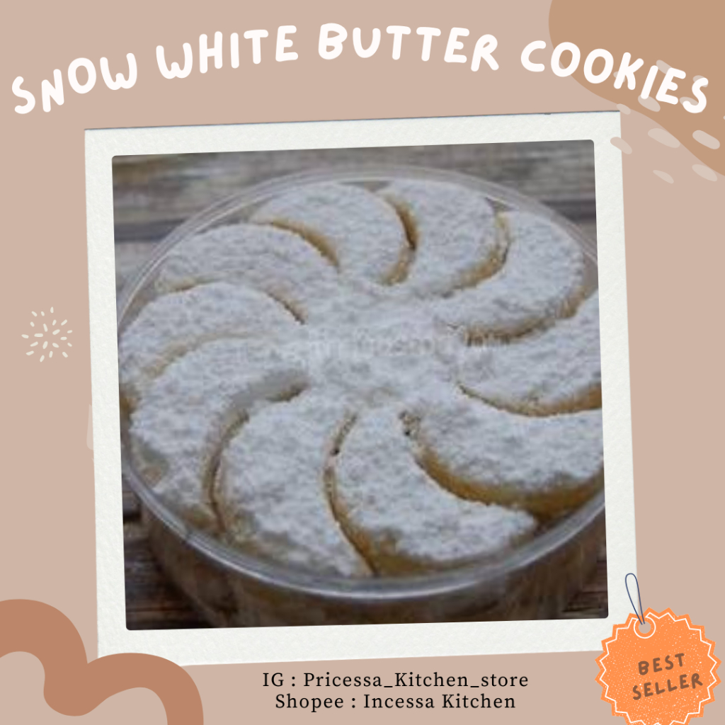 

snow white butter cookies
