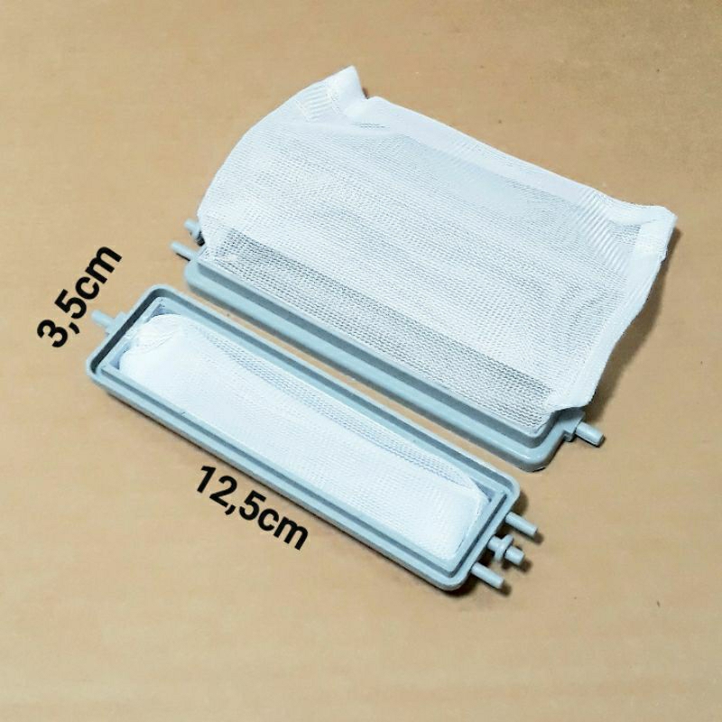 saringan filter kotoran mesin cuci LG 2 tabung roller jet