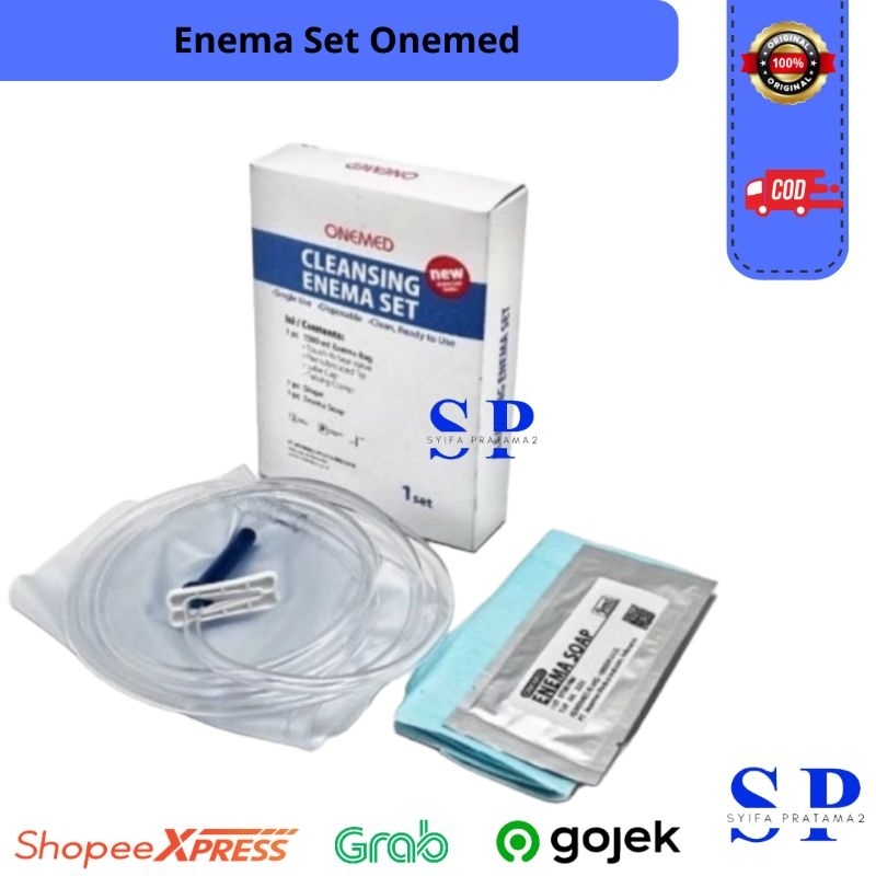 Enema Set Onemed | Enema Set One med | Cleansing Enema Set One Med | Enema Anal Cleaner | Enema Bag 