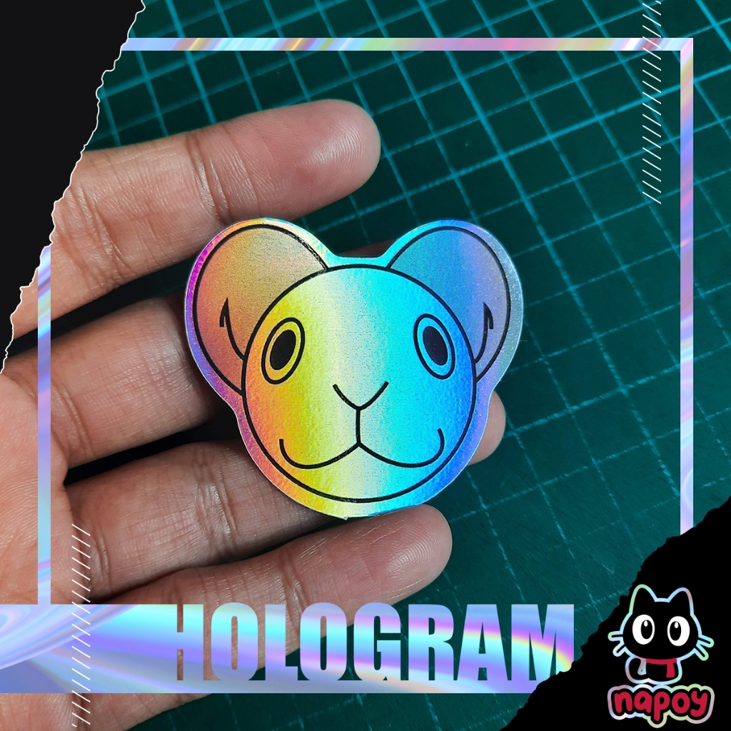 

Stiker Hologram Anime One Piece Going Merry Head