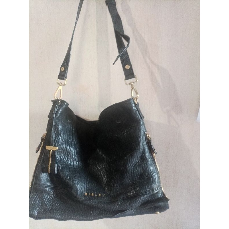 Tas Hobo selempang Kulit Gajah sisleyy hitam