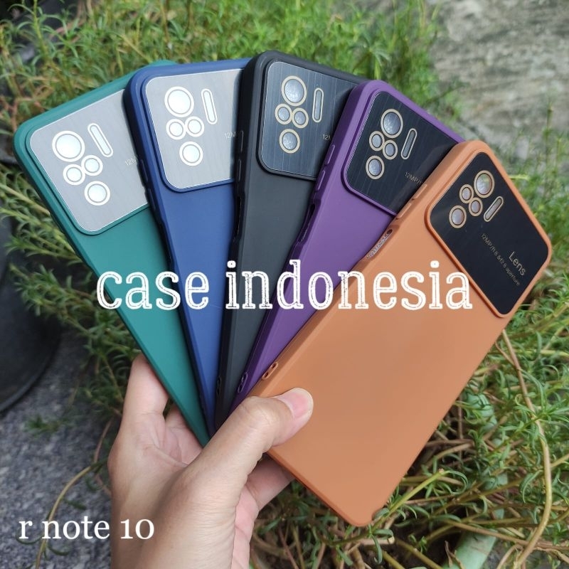 Soft Case Silikon Case BIG LENS LENSA Xiaomi Redmi Note 10 4G Xiaomi Redmi Note 10S