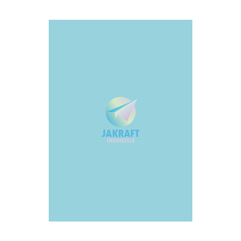 

(25 Lembar) Kertas HVS A4 Warna 180 Blue Biru Tebal 80 Gsm Gram IDEO Full Color Paper