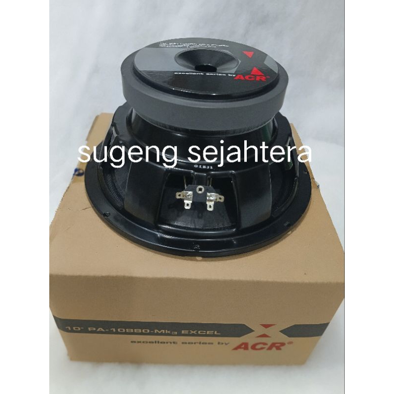 Speaker ACR Excellent 10 inch 10880 MK 3 Original wat 300