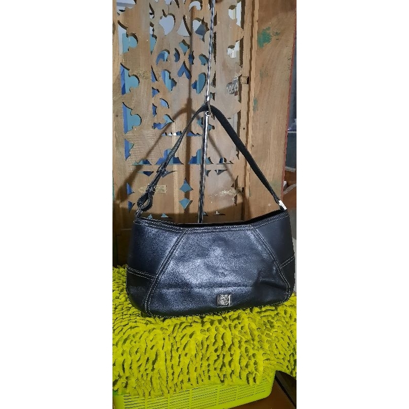 shoulder bag kulit asli brand esquire (monza bag), harga nett no nego