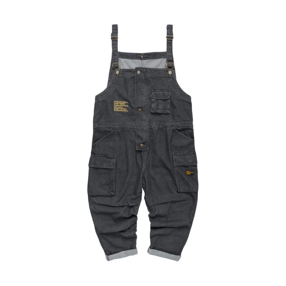 ART F75W SSST Experienced Denim 2 Overall Washed Hitam