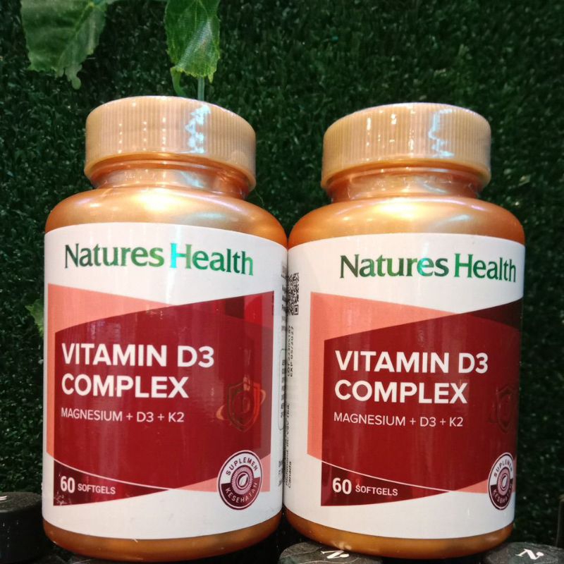 Nature's health vitamin D3 Complex magnesium+D3+K2 - Natures health D3 Complex magnesium+D3+K2