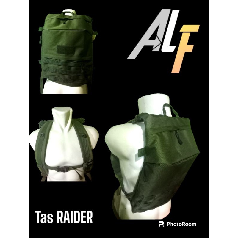 Tas raider tas gendong tas punggung ALF atribut