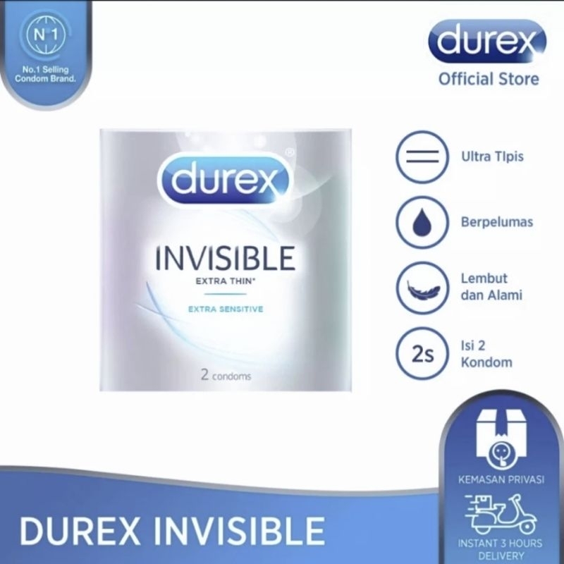 Durex Invisible Extra Thin 2s