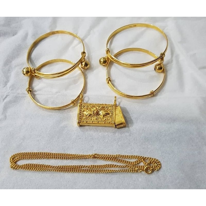 gelang bayi / set bayi untuk 3 bulanan