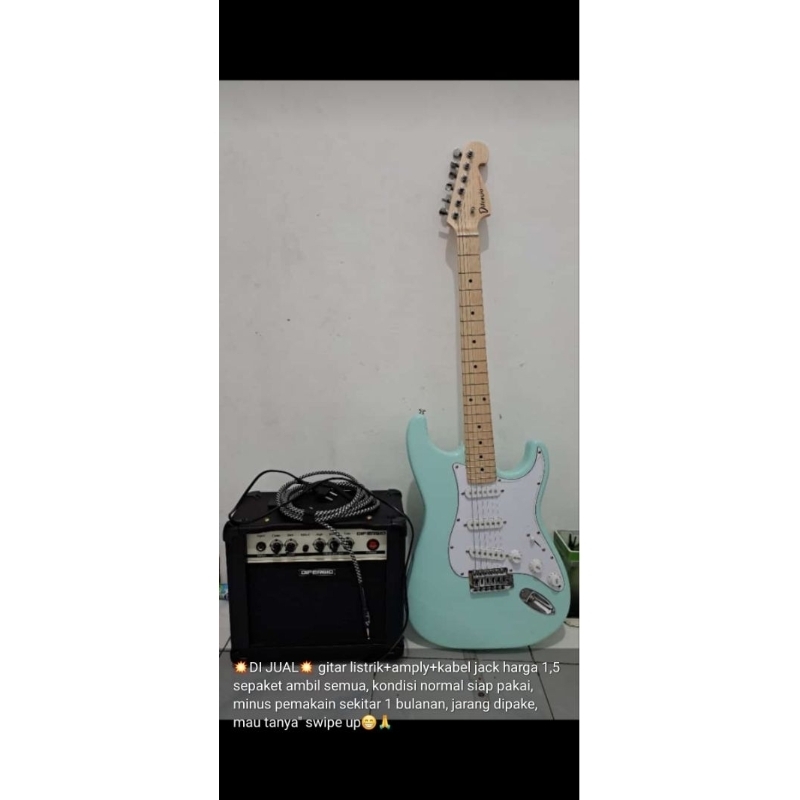 gitar listrik dan amply
