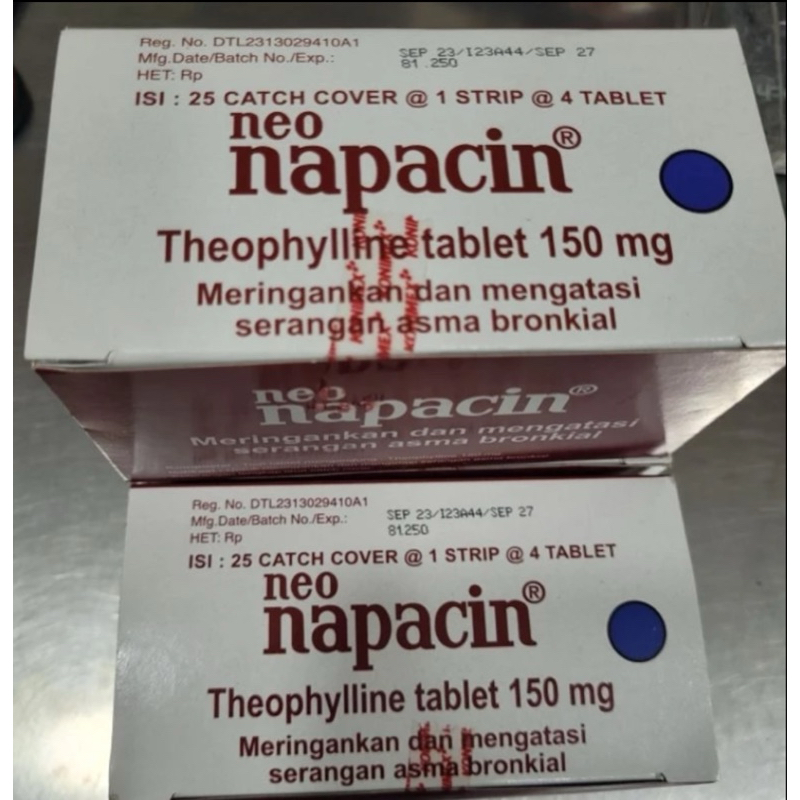 Neo Napacin 1 box isi 25 strip
