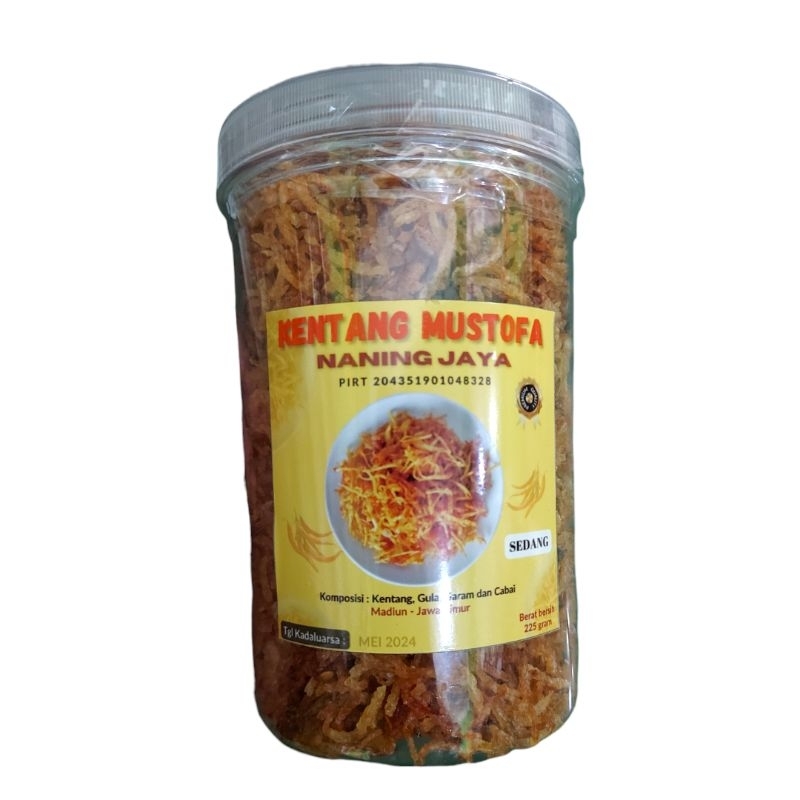 

Kentang Mustofa Pedas Manis 210grm