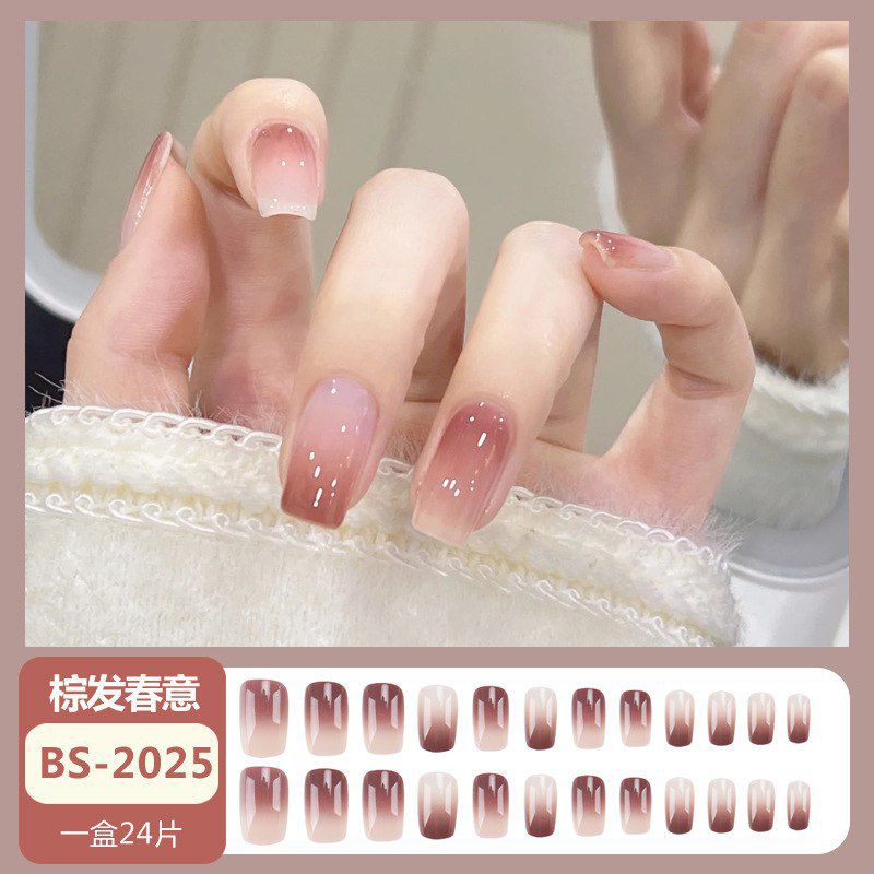 (24pcs) Kuku Palsu Aesthetic/Nail Art/Fake Nail Aesthetic
