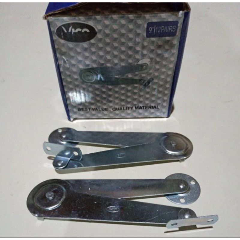 Engsel Salon Siku Gareng Sikutan Penahan Jendela Lipat window stay 9" inchi  murah bisa COD