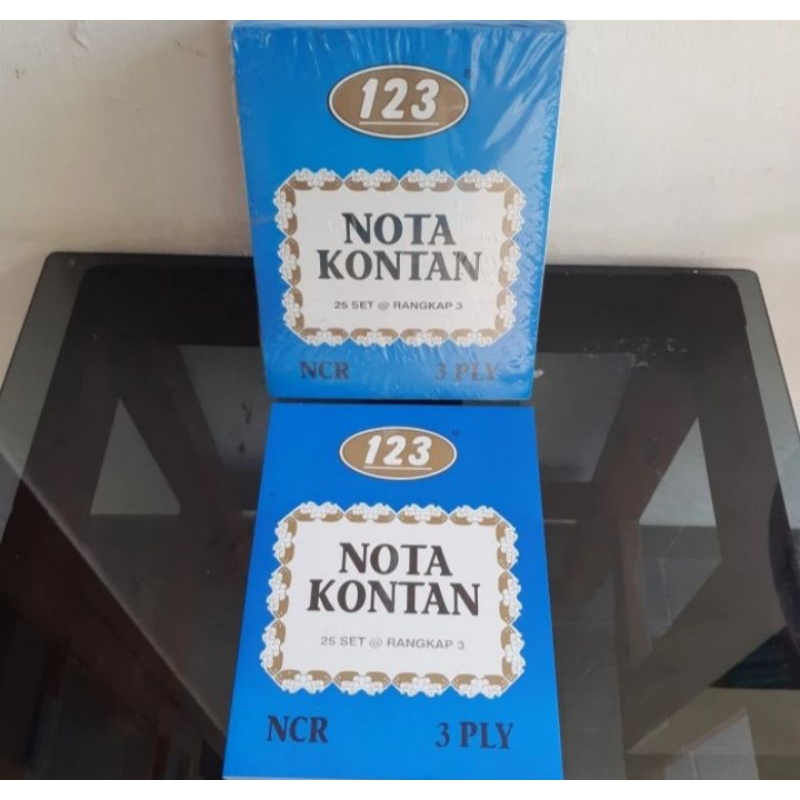 

buku nota kontan ukuran besar 3ply NCR123 uk:16X21cm