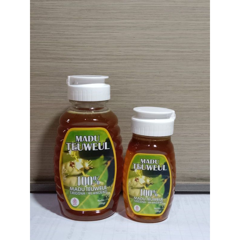 

madu teuweul / klanceng / trigona 100 % murni, kurang lebih 250 ml / 330 gr