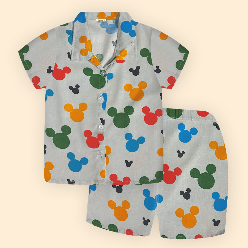 PINVY / 1-6 tahun  / SETELAN RAYON ANAK / BAJU ANAK LAKI-LAKI PEREMPUAN / BAHAN RAYON ADEM UNTUK SEH