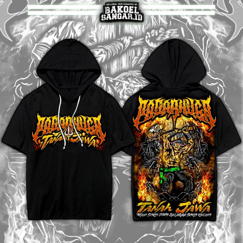 TS HOODIE Pagar Nusa TANAH JAWA Volt 2 ( A2 FULL PUNGGUNG ) Ts Hoodie Pagar Nusa Terbaru Ts Hoodie P