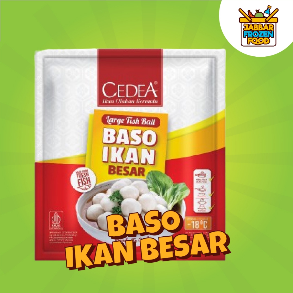 

Cedea Bakso Ikan 500gr