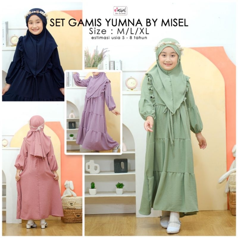 SET GAMIS ANAK YUMNA