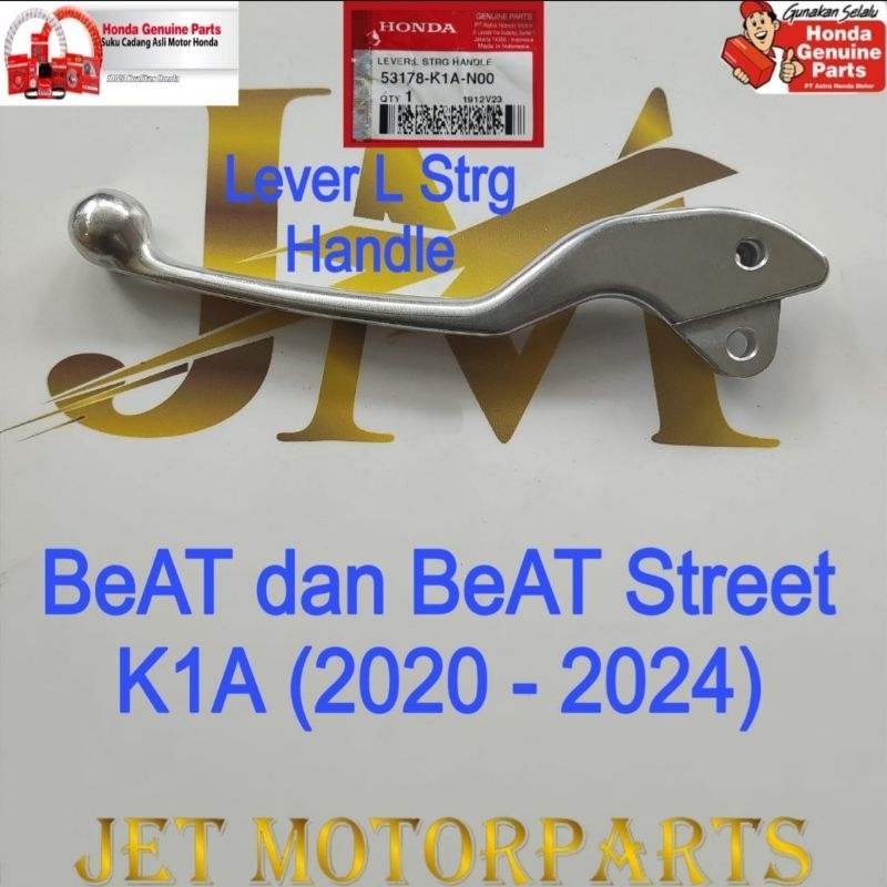 Handle Rem Kiri Atau Kanan BeAT New eSP K1A 2020 -2023 Asli Atau Ori Honda AHM
