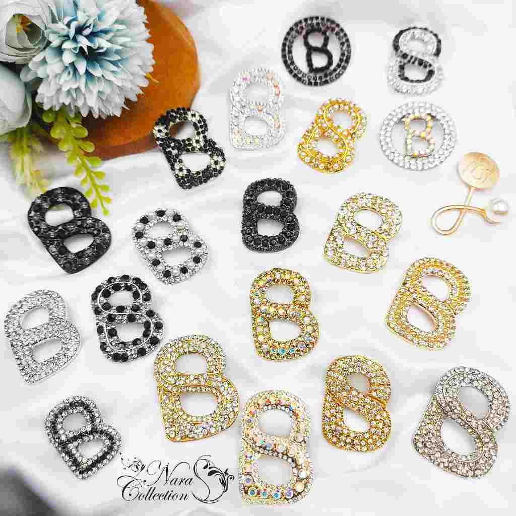Nara Collection / Brooch logo Buttonscarves kATALOG 1 / 50 MODEL / Bros Bahu / Bros Kristal / Bros B