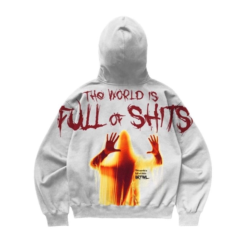 BRTWL | HOODIE BOXY OVERSIZE | FULL OF SHITS