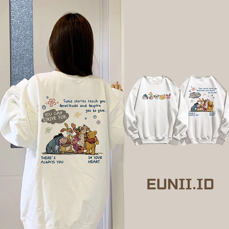 sweter Washed Oversize Tigger and his good friend | baju sweter oversize wanita sweter korean style