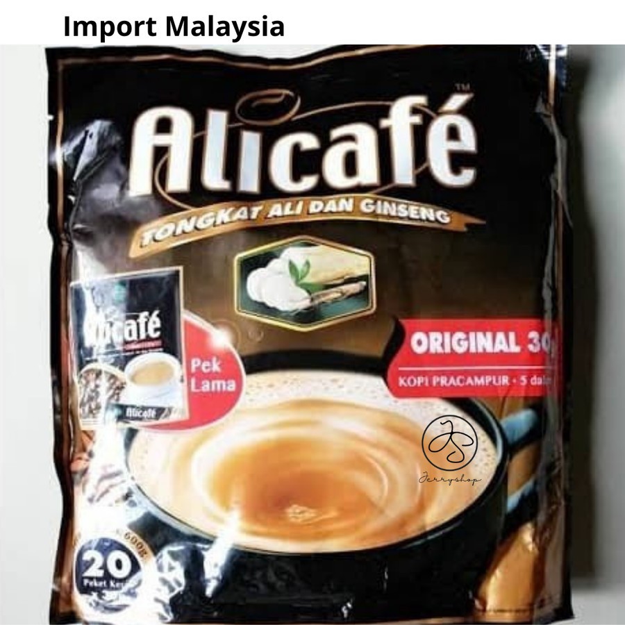 

Alicafe Tongkat Ali dan Ginseng Ali Cafe Original Malaysia