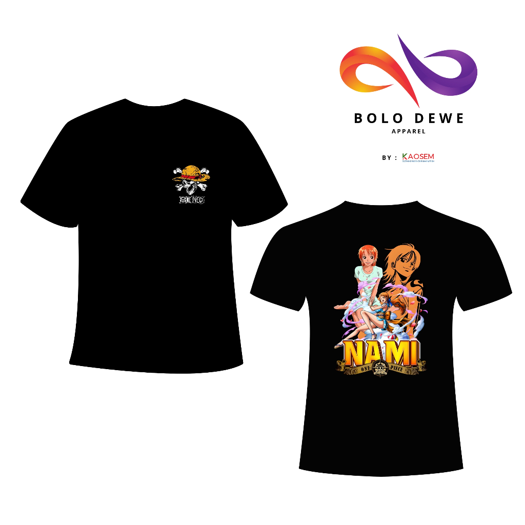 Kaos Nami One Piece Keren