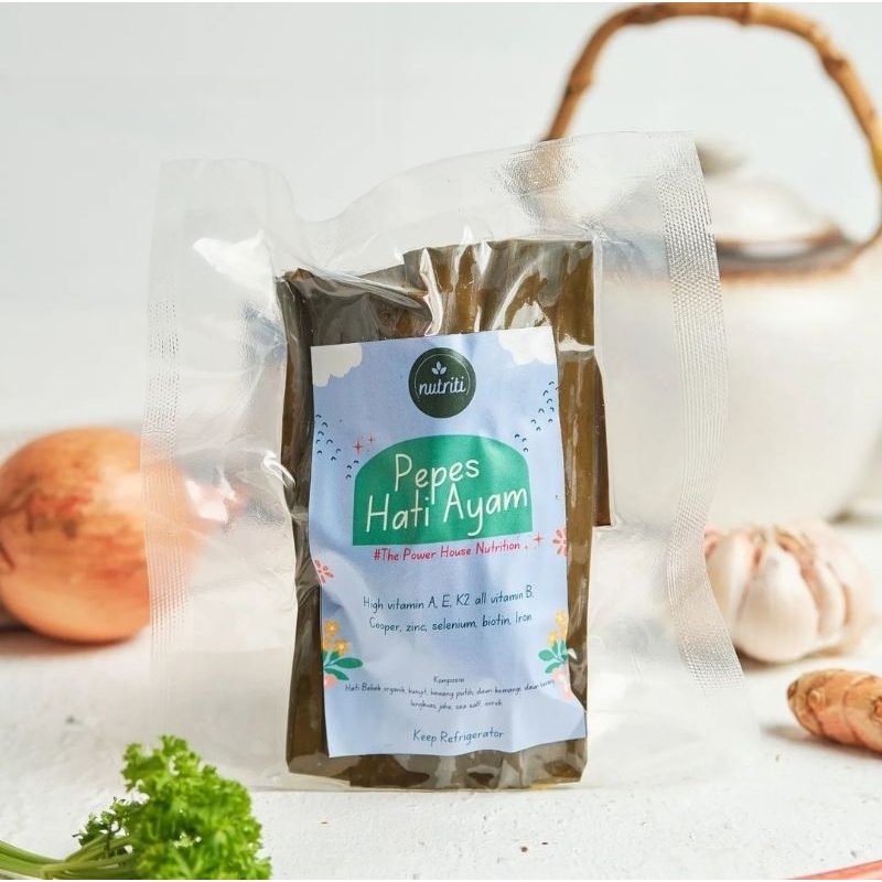 

Pepes Hati Ayam | Menu MPASI Sehat - Nutriti