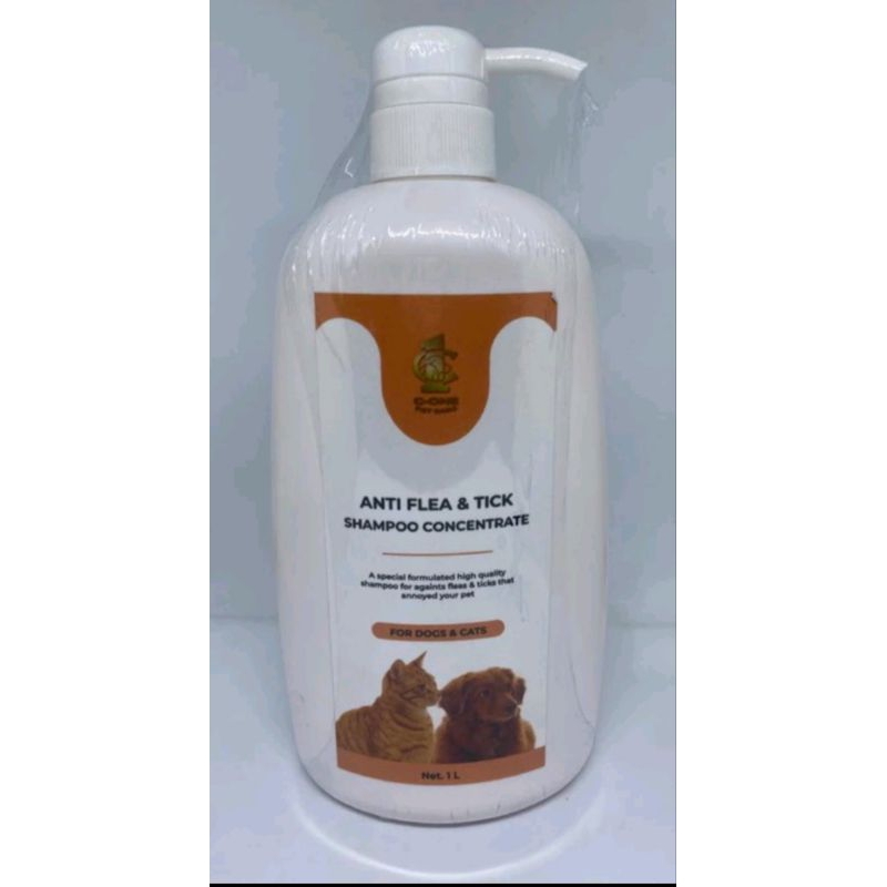 C-One Pet Care Anti Flea & Tick Shampo Concentrate 1L