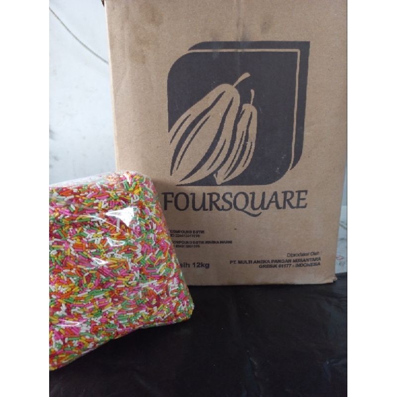 

MESIS FOURSQUARE WTC DAN WARNA REPACK 500 GRM