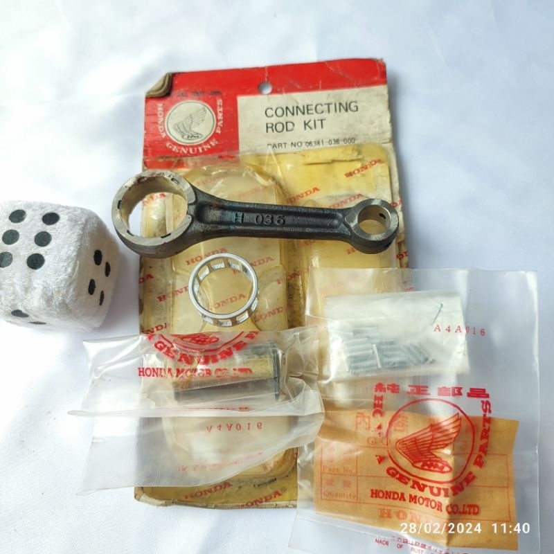 Stang seher piston honda astrea c700 c800 c 700 800 asdap original nos japan