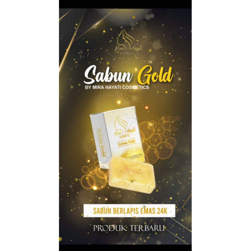 SABUN GOLD MIRA HAYATI COSMETIC ORIGINAL