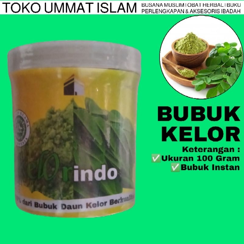 

Bubuk Daun Kelor Moringa Powder isi 100 Gram
