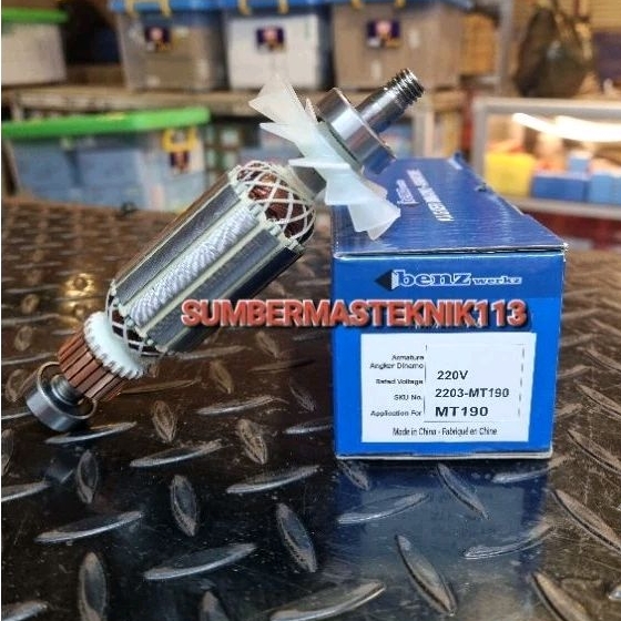 ARMATURE MAKTEC MT190 ANGKER SERUT KETAM PLANER MAKTEC MT 190 BENZ