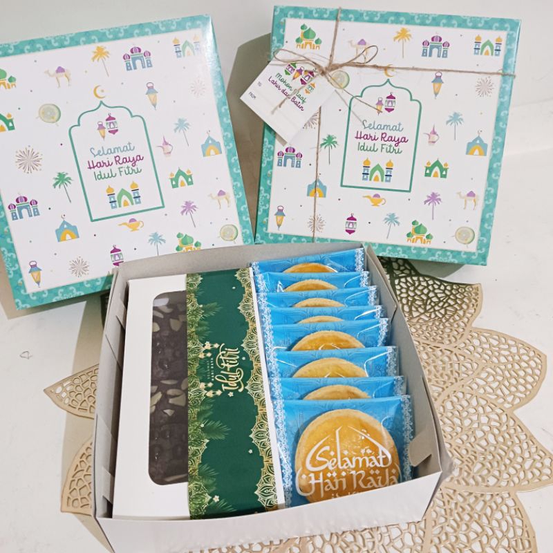 

Hamper Lebaran Brownies & Pie Susu