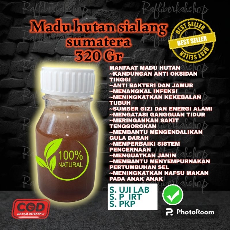 

Madu ASLI sialang sumatera 320 gr