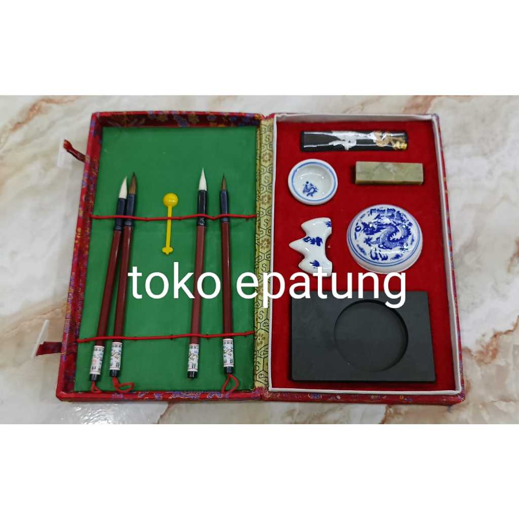 

kuas china cina mopit set tinta cusa - kecil