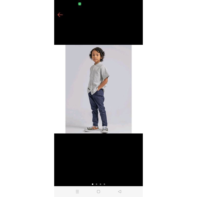 Ahnaf Koko anak size 10  Kamiidea