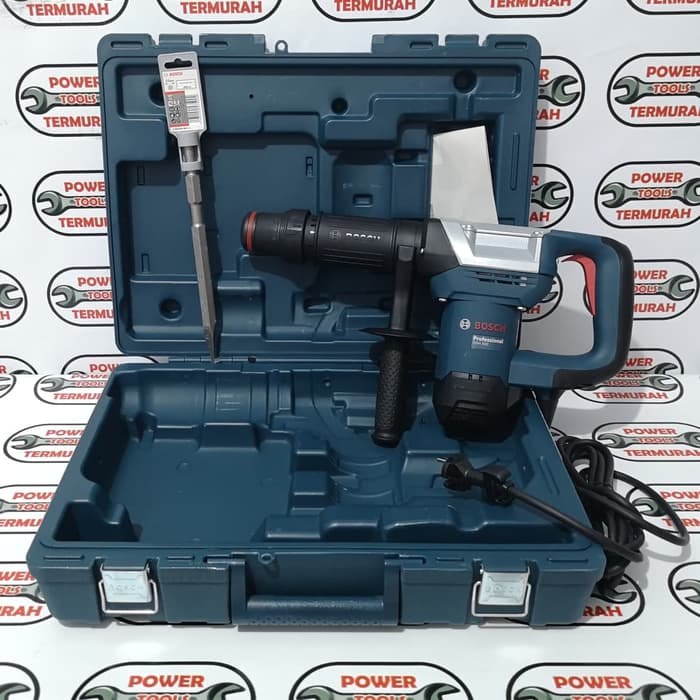 

Demolition Hammer GSH 500 BOSCH Hex 17mm Bor Bobok Tembok Beton GSH500