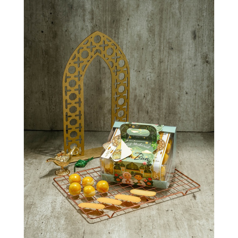 

Hampers Lebaran Idul Fitri Kue kering Nastar dan Lidah kucing premium (wijsman)