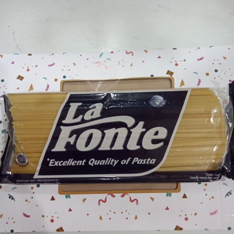 

LA FONTE FETTUCINE 750 GRAM PASTA LA FONTE