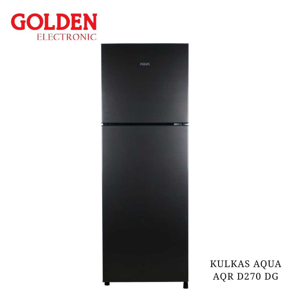 Kulkas 2 Pintu AQUA AQR D270 DG