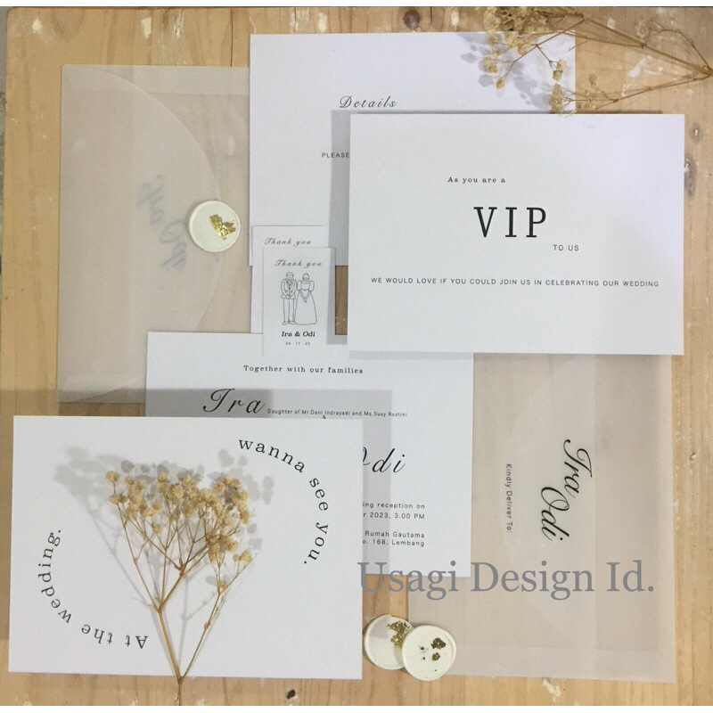 

Wedding Invitation usg 012