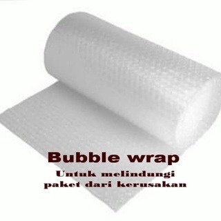 

Bubble wrap tambahan packing supaya paket lebih aman