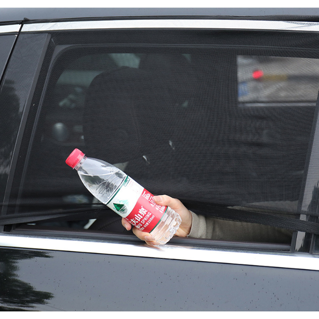 hot deals new product 2 pcs tirai pelindung panas jaring jendela pintu mobil anti nyamuk / car