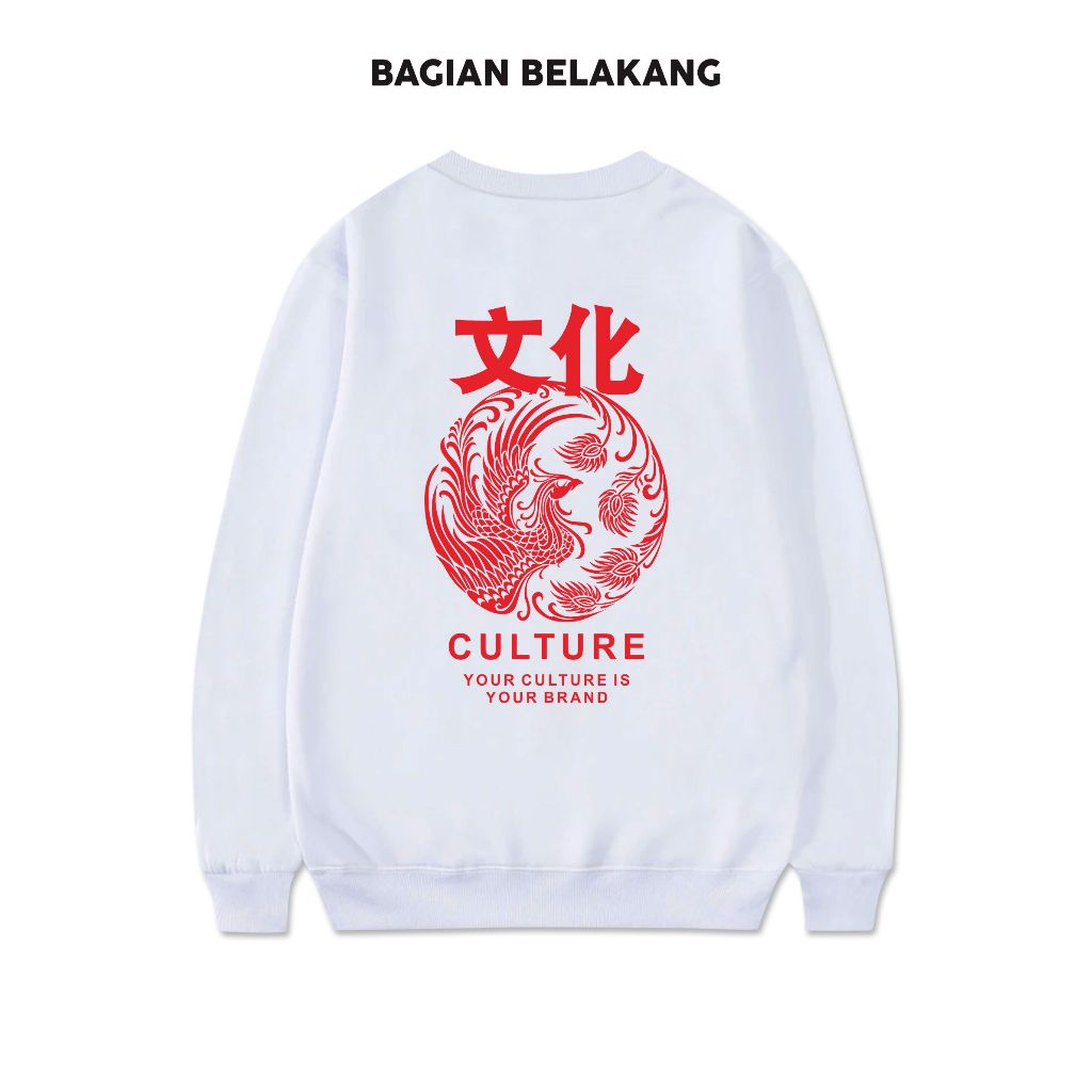 NATSU CO. Basic Sweater Everyday Culture Crewneck Distro Tebal Lembut Pria dan Wanita